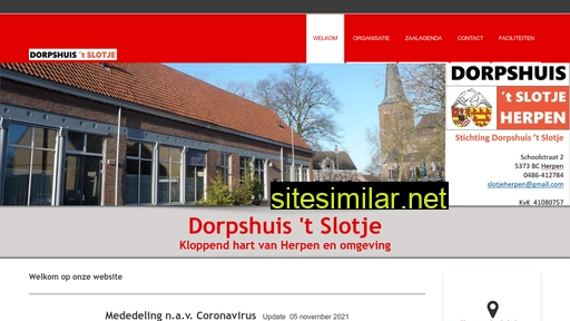 dorpshuishetslotje.nl alternative sites