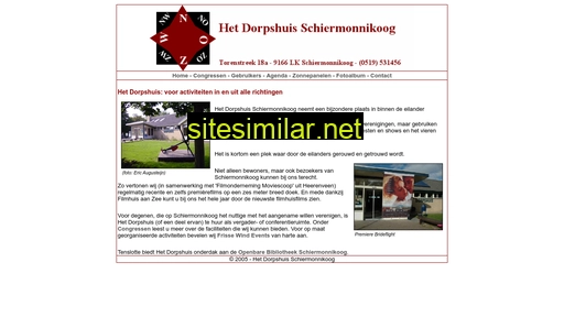 dorpshuisschiermonnikoog.nl alternative sites