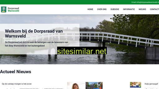 dorpsraadwarnsveld.nl alternative sites