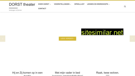 dorsttheater.nl alternative sites