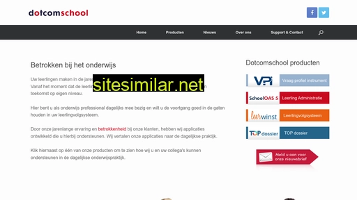 dotcomschool.nl alternative sites