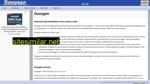doxygen.nl alternative sites