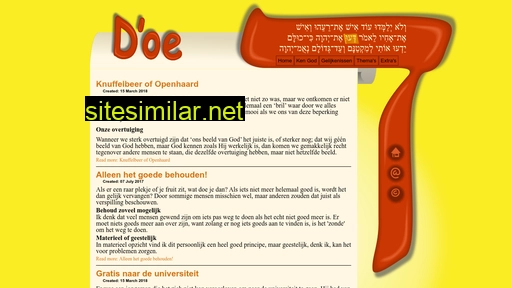 d-oe.nl alternative sites