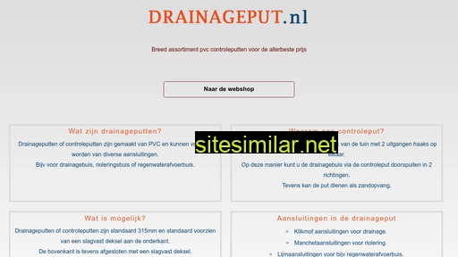 drainageput.nl alternative sites