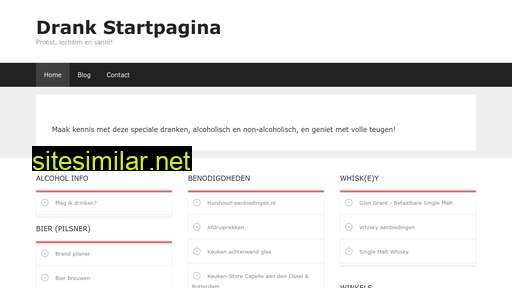 drankstartpagina.nl alternative sites