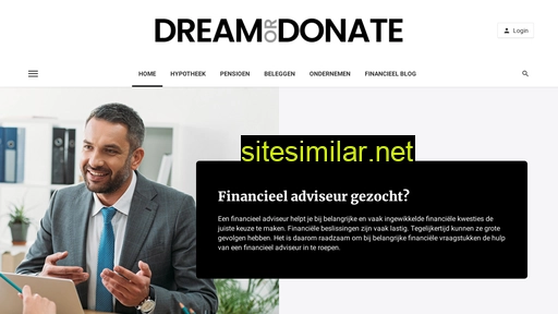 dreamordonate.nl alternative sites