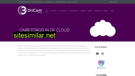 Dricom-cloud similar sites