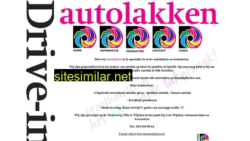 driveinautolakken.nl alternative sites