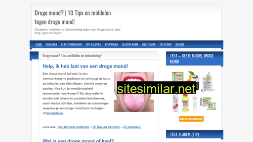 drogemondkeel.nl alternative sites