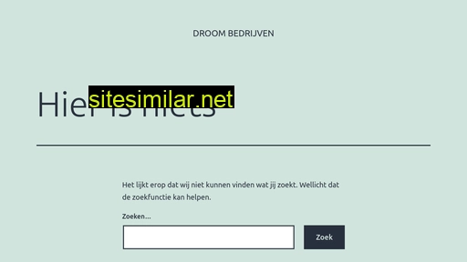 droombedrijven.nl alternative sites