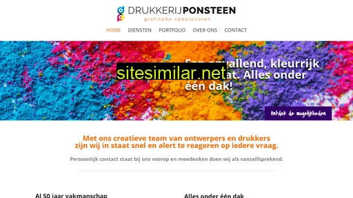 drukkerijponsteen.nl alternative sites