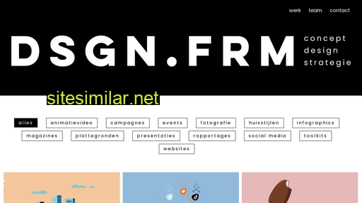 dsgn.frm.nl alternative sites