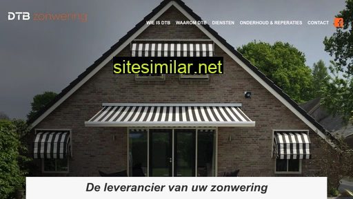 dtbzonwering.nl alternative sites
