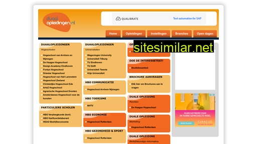 duaalopleidingen.nl alternative sites