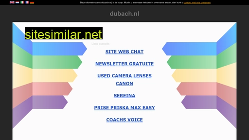 dubach.nl alternative sites