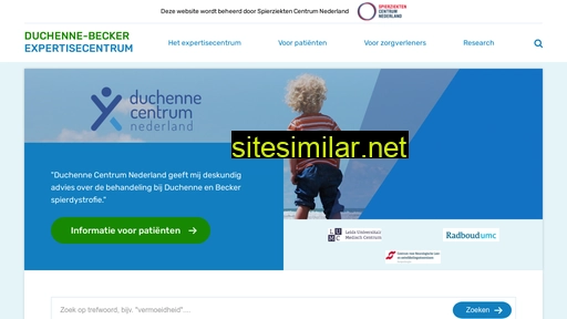 duchenneexpertisecentrum.nl alternative sites