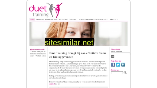 duet-training.nl alternative sites