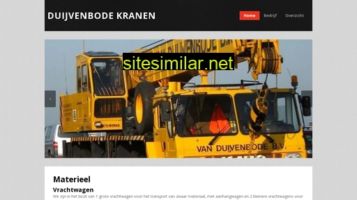 duijvenbodekranen.nl alternative sites