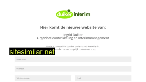 duikerinterim.nl alternative sites
