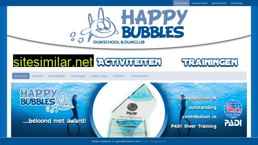 duikschoolhappybubbles.nl alternative sites