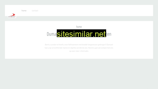 dumant.nl alternative sites