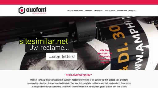duofont.nl alternative sites