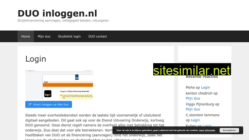 duoinloggen.nl alternative sites
