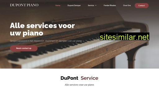 dupontpiano.nl alternative sites