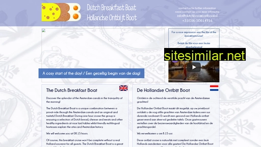 dutchbreakfastboat.nl alternative sites