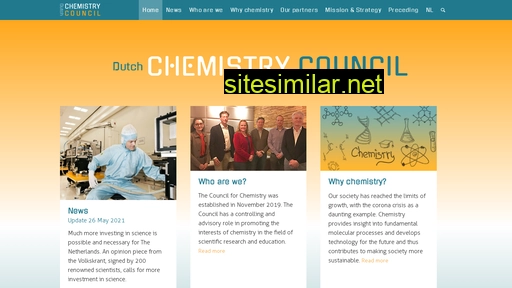 dutchchemistrycouncil.nl alternative sites