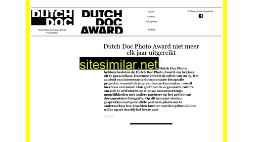 dutchdocaward.nl alternative sites
