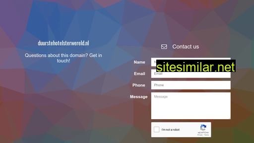 duurstehotelsterwereld.nl alternative sites