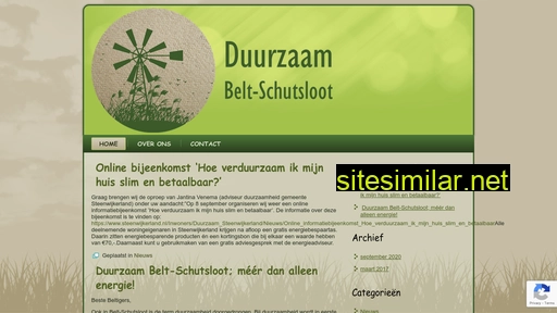 duurzaambelt-schutsloot.nl alternative sites