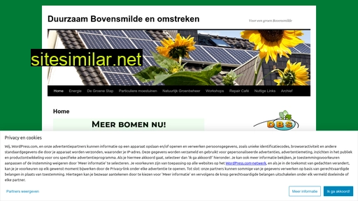 duurzaambovensmilde.nl alternative sites