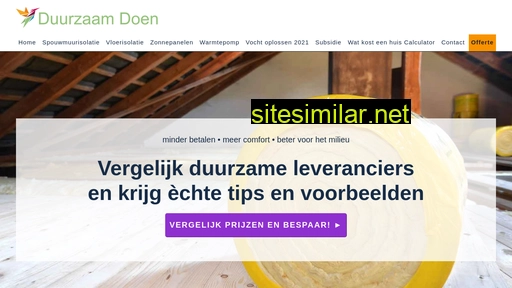 duurzaamdoen.nl alternative sites