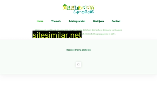 duurzaamgroede.nl alternative sites