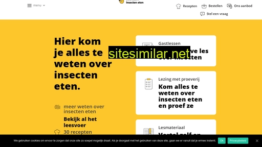 duurzaaminsecteneten.nl alternative sites