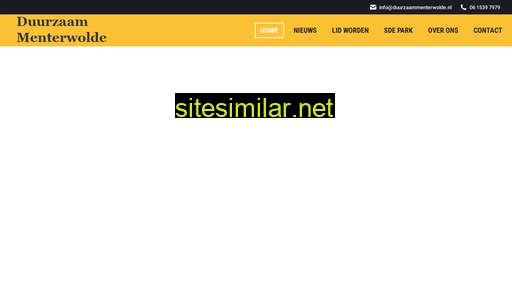 duurzaammenterwolde.nl alternative sites