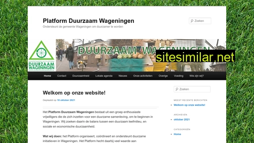 duurzaamwageningen.nl alternative sites