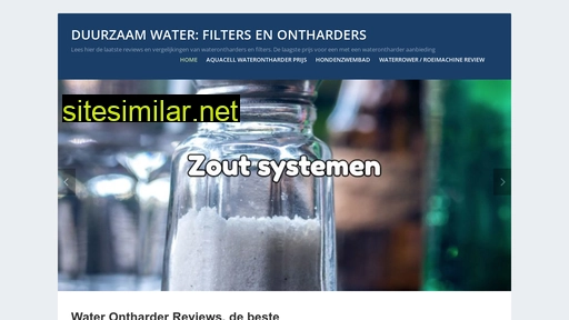 duurzaamwater.nl alternative sites