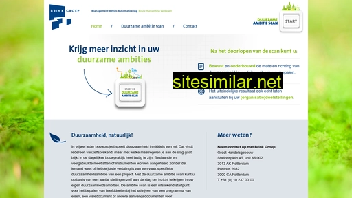duurzameambitiescan.nl alternative sites