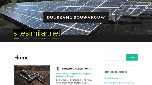 duurzamebouwvrouw.nl alternative sites