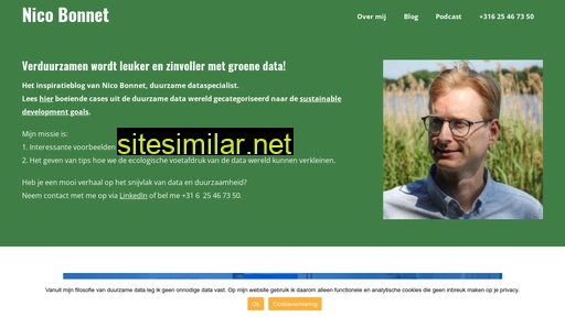 duurzamedatareis.nl alternative sites