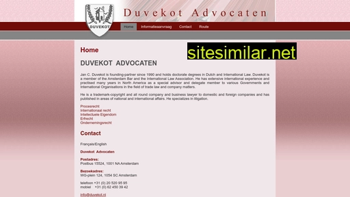 duvekot.nl alternative sites