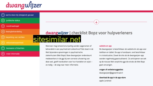 dwangwijzer.nl alternative sites