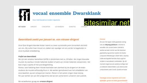 dwarsklank.nl alternative sites
