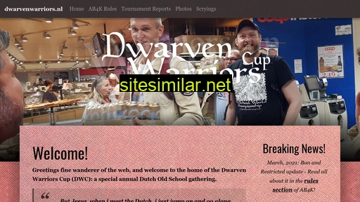dwarvenwarriors.nl alternative sites