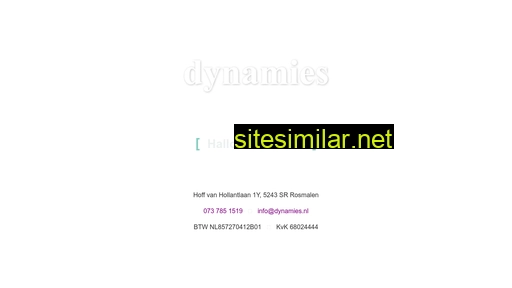 dynamies.nl alternative sites