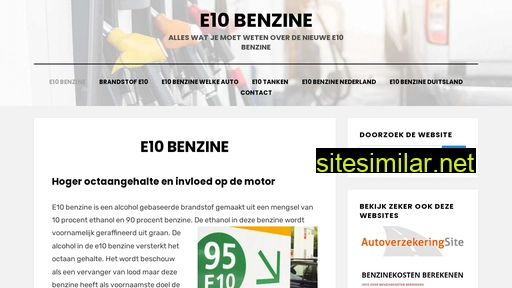 e10benzine.nl alternative sites