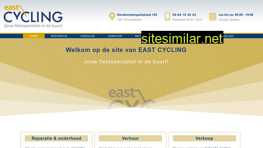 eastcycling.nl alternative sites